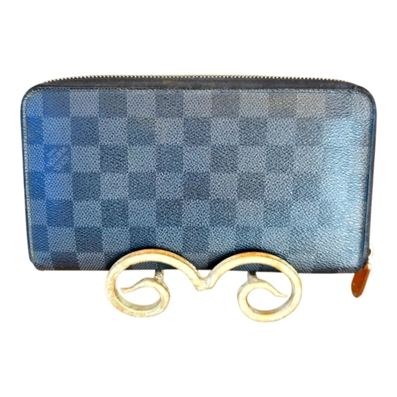 Louis Vuitton Black Gray Graphite Damier Zippy Large Organizer Wallet - Picture 3 of 14
